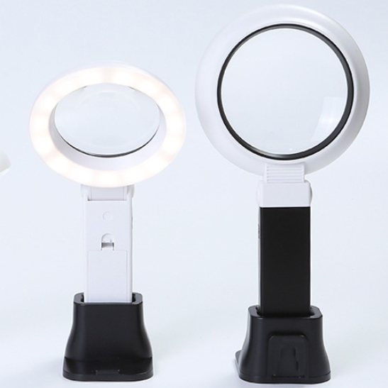 USB LED 돋보기 한눈 식별 간편 관찰용 전자 납땜 수리 검사 작업 조립 읽기 - 상품 이미지
