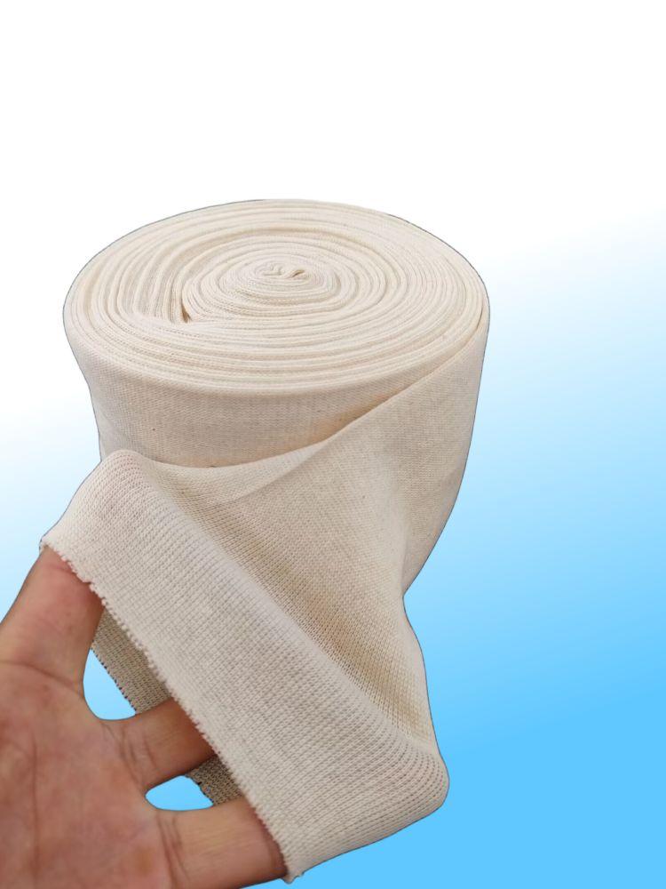 압박 찜질 튜브형 다리 붕대 스타킹 슬리브 고탄력 탄성 베이지화이트 얇은 6cm 1.5m - 상세 이미지 3