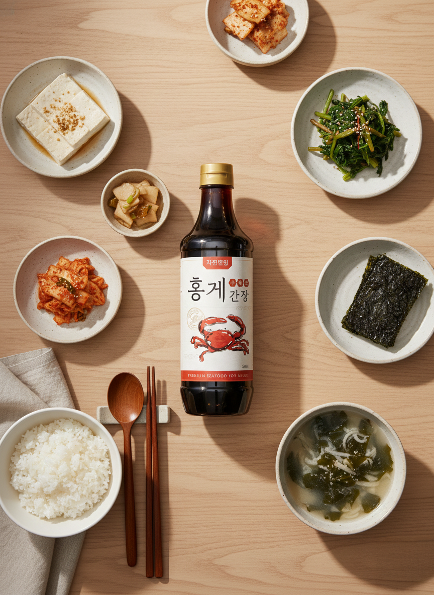 자연한입 홍게간장 맛간장 맛장소스 국내산간장 500ml, 860ml 이미지 8