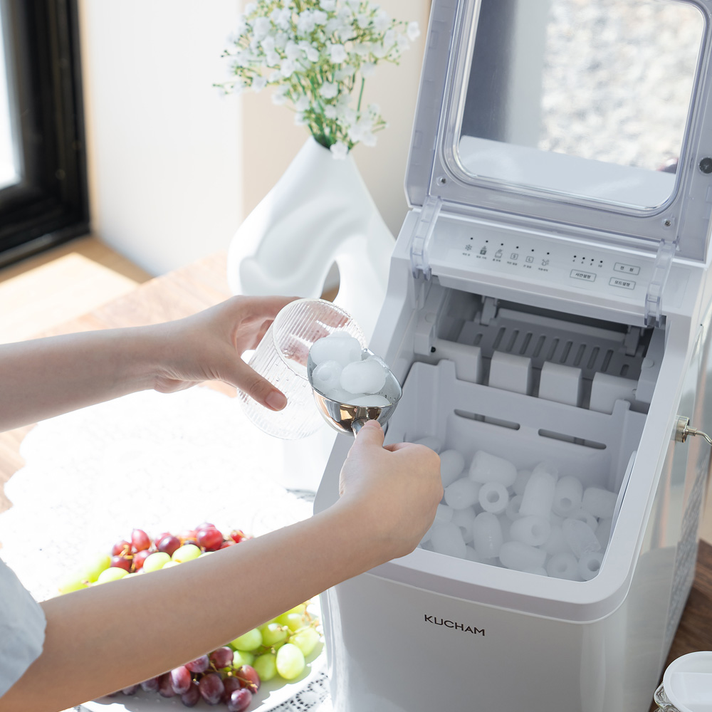 쿠참 올스텐 제빙기 17kg 가정용 업소용 아이스메이커 제품 이미지