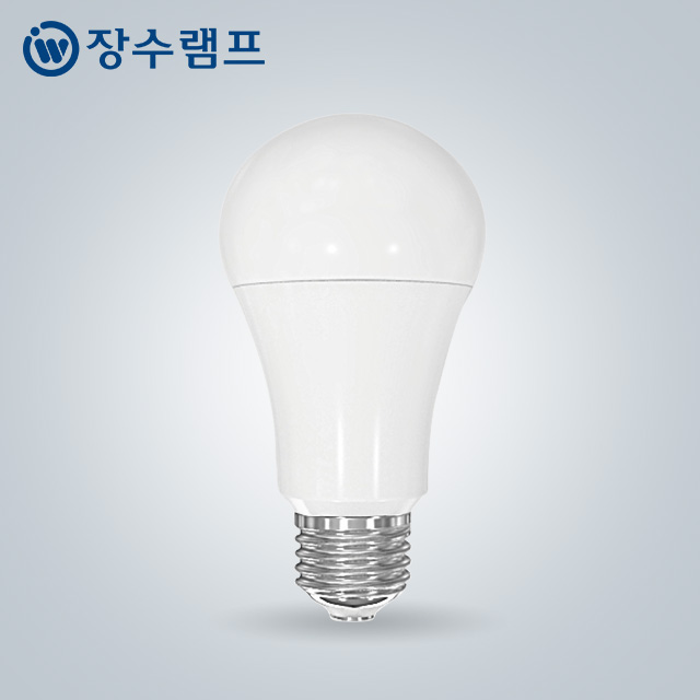 장수램프 LED 전구 벌브 A19 LED램프 12W, 전구색 - 상품 이미지