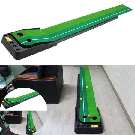 골프퍼팅연습기 골프 퍼팅매트 골프퍼팅매트 연습매트 퍼팅연습기 3m