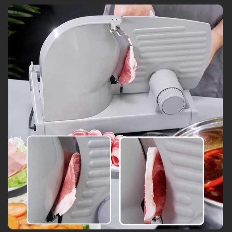 가정용 육절기 전동 고기 슬라이서 탁상용 냉동고기 절단기 250W bying24 - 상세 이미지 4