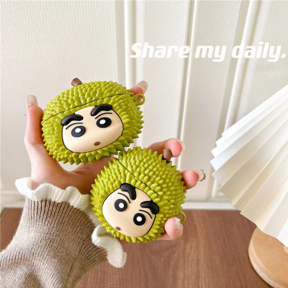 갤럭시 버즈4 버즈3 프로 FE3 케이스 짱구 두리안 귀여운 키링 커버 제품 이미지
