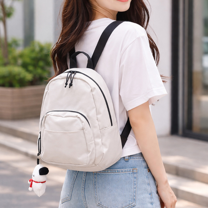 여성미니백팩 나일론백팩 가벼운가방 백백 여대생 40대여성 가방 - 상세 이미지 2