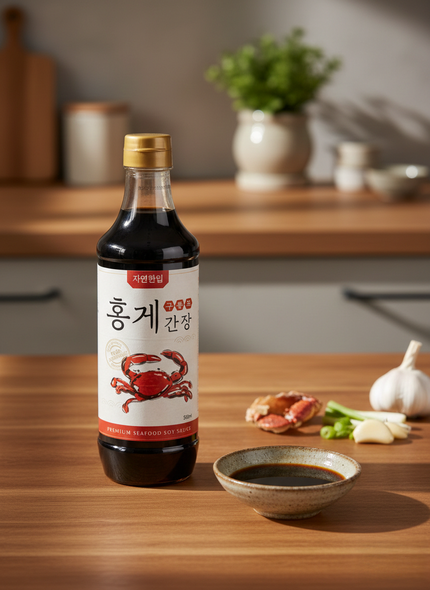자연한입 홍게간장 맛간장 맛장소스 국내산간장 500ml, 860ml - 상세 이미지 4