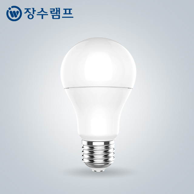 장수램프 LED 전구 벌브 A19 LED램프 10W, 전구색 - 상품 이미지