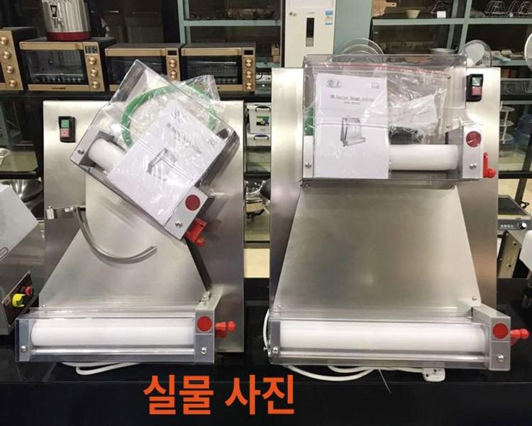 도우 프레스 기계 전자동 성형기 반죽 피자 롤러기 - 상세 이미지 4