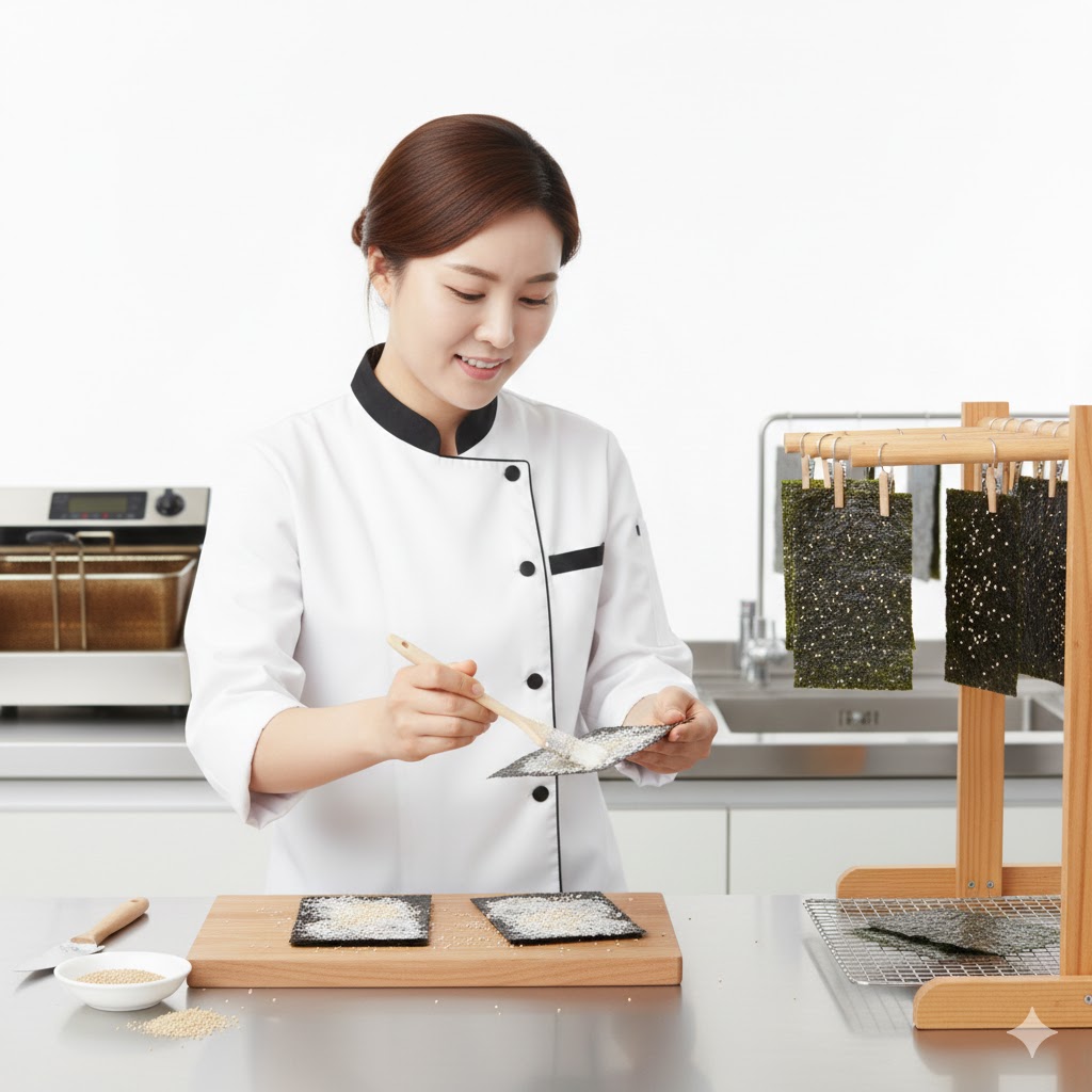 명식품본사 찹쌀김부각 36년전통 식자재전문 100g, 10개 이미지 7