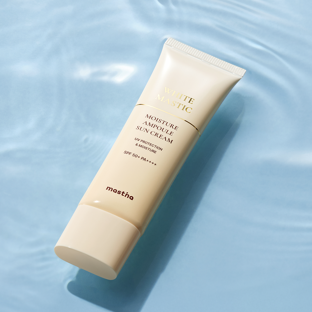 매스티나 화이트매스틱 모이스처 앰플 선크림 50ml (SPF 50+/PA++++) 이미지 2