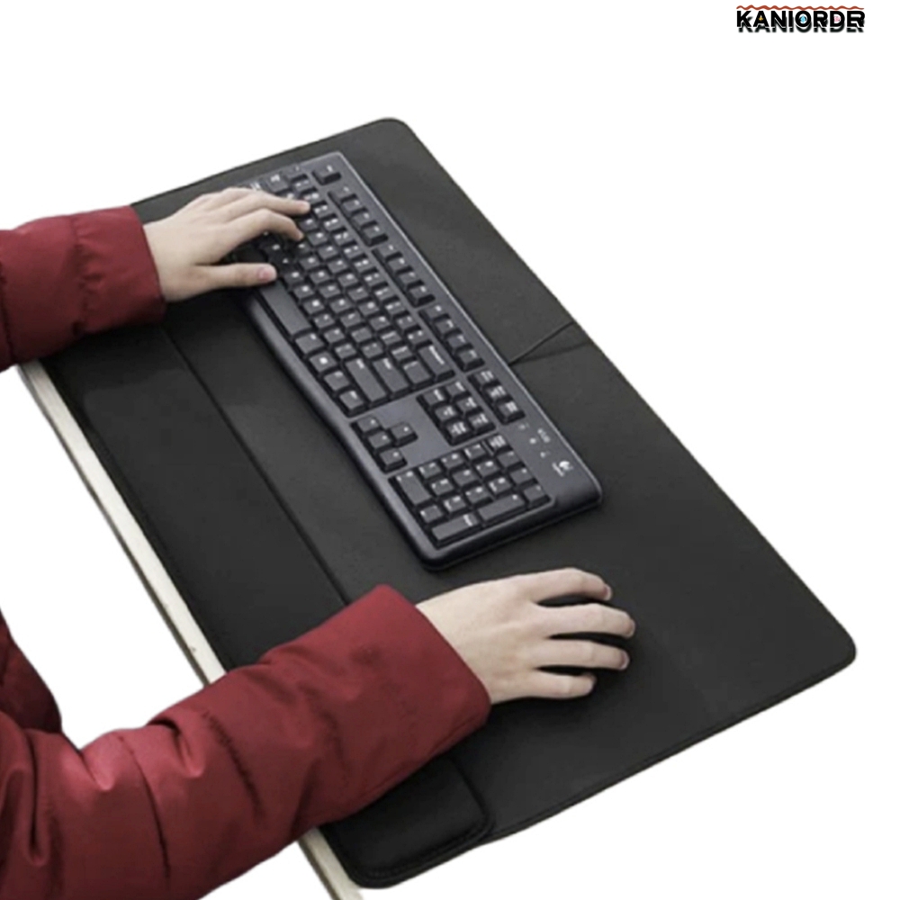 PC 패드 손목 쿠션 사무용 컴퓨터 책상 깔개 마우스 장패드 특대 - 상품 이미지