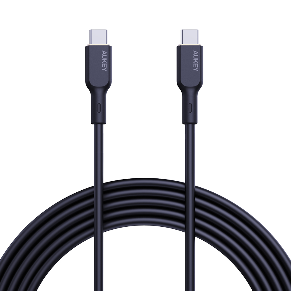 아오키 써클릿 블링크 100W USB-C to C 초고속 충전케이블 1M 블랙 CB-SCC101 - 상세 이미지 2