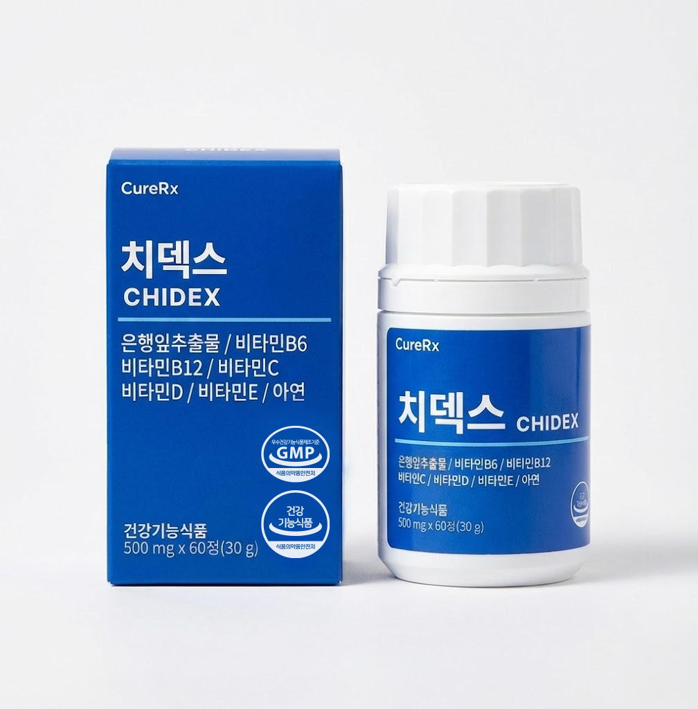 치덱스 징코메디 혈행개선 혈액순환 은행잎추출물 영양제 60정, 2개 - 상세 이미지 2