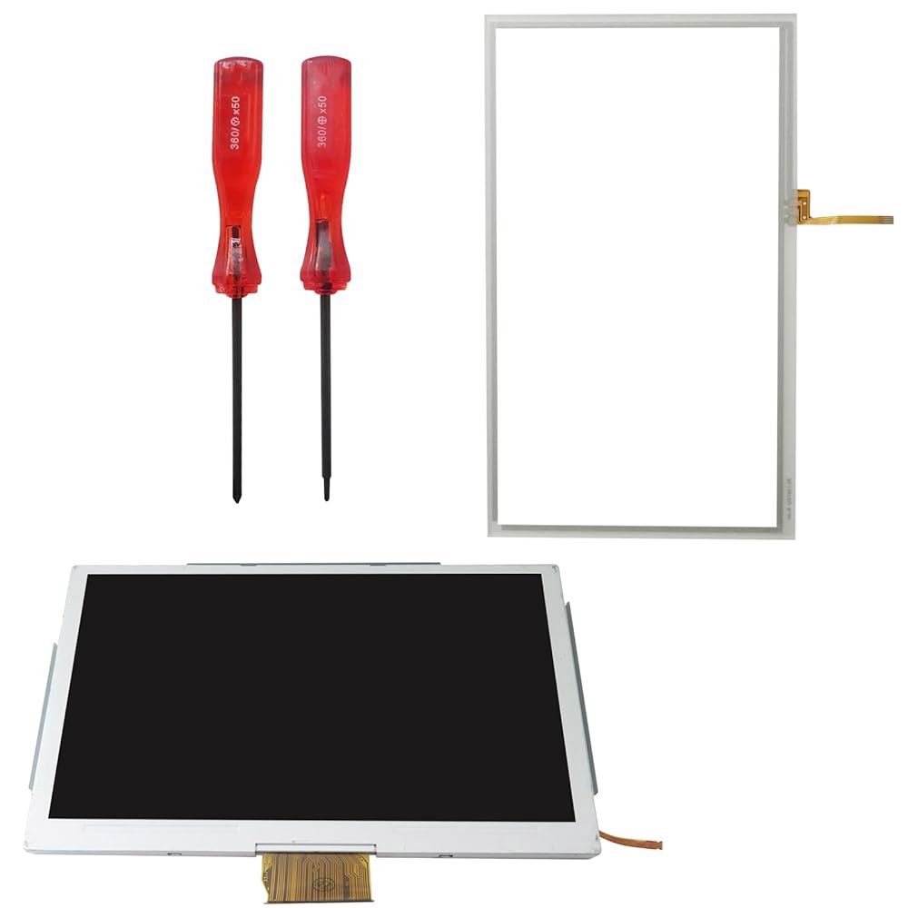 Premium Replacement LCD Screen Display Digitizer Nintendo with Glass for Wii Gamepad WiiU U Touch - 상품 이미지