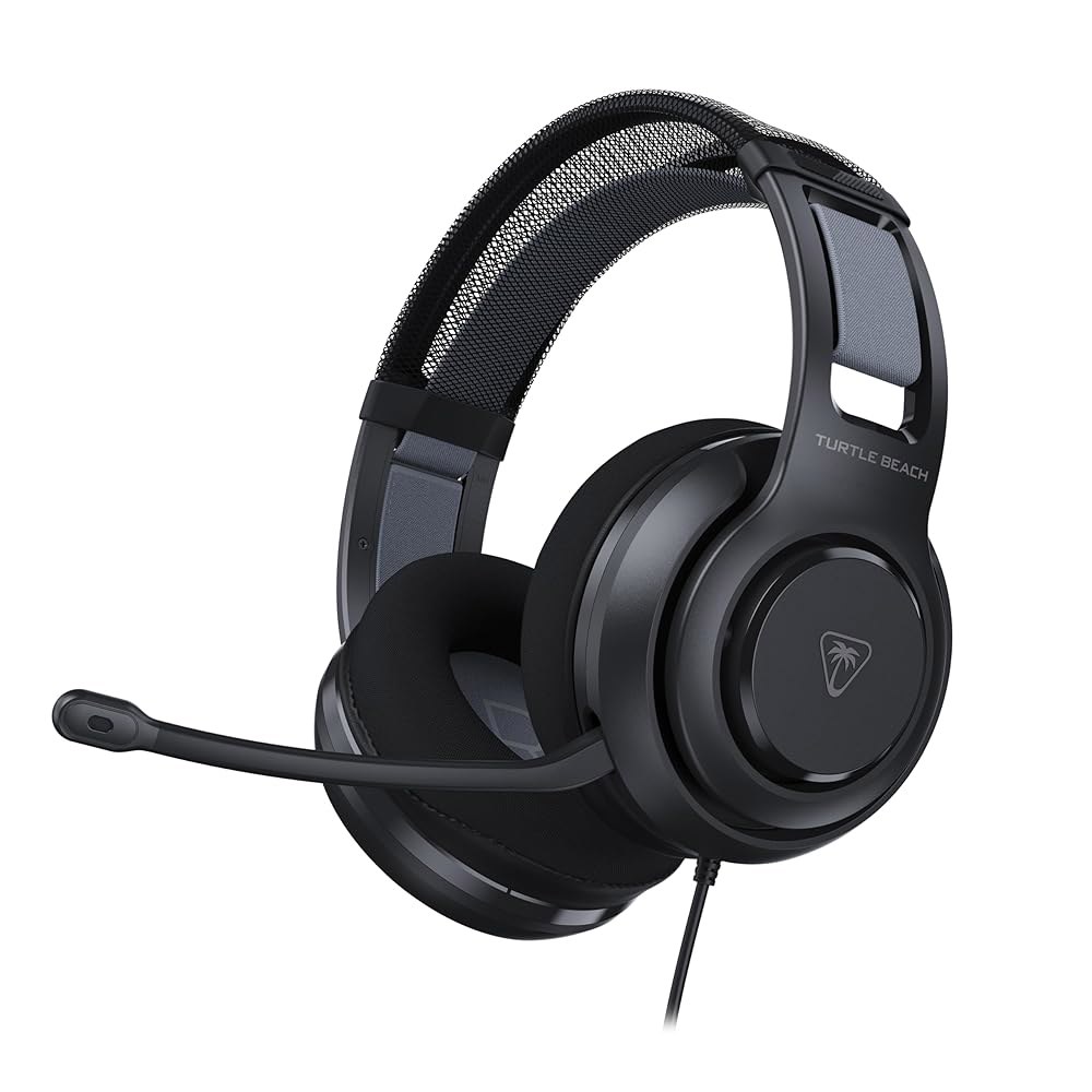Turtle Beach Atlas 200 Wired Foam Memory w/ Multiplatform for 50mm Flip-to-Mute 3.5mm - Headset Xbox - 상품 이미지