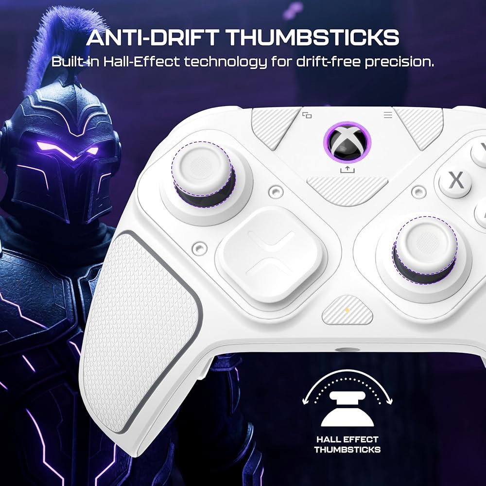Turtle Beach Victrix Pro BFG Hall-Effect Controls, XS, Gamepad, Gaming Licensed Controller White Thu - 상세 이미지 2