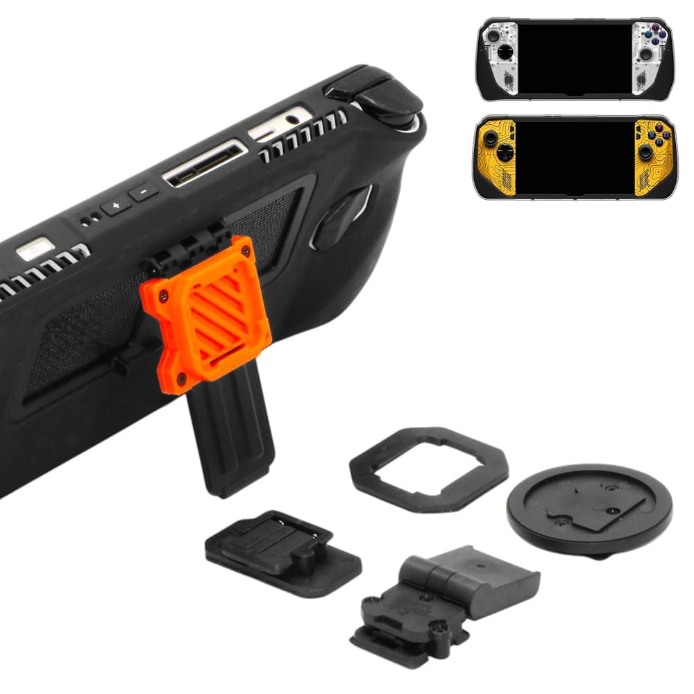 Full Accessories Attachment Bundle for DBRAND Case Orange) ROG ALLY & (Neon X ASUS the Killswitch - 상품 이미지