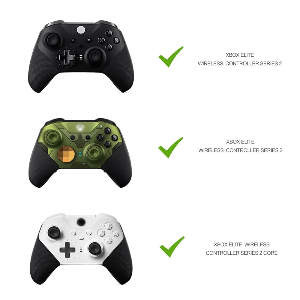 Metal Replacement Thumbsticks for Xbox Pack Controller Core, Accessories Component 4 Magnetic D-Pads - 상세 이미지 2