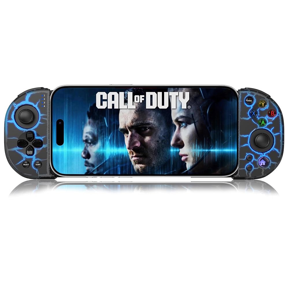 arVin Phone Controller for iPhone Android of Duty Lights/Turbo/Hall with Call Color 15/14/13/Galaxy - 상품 이미지