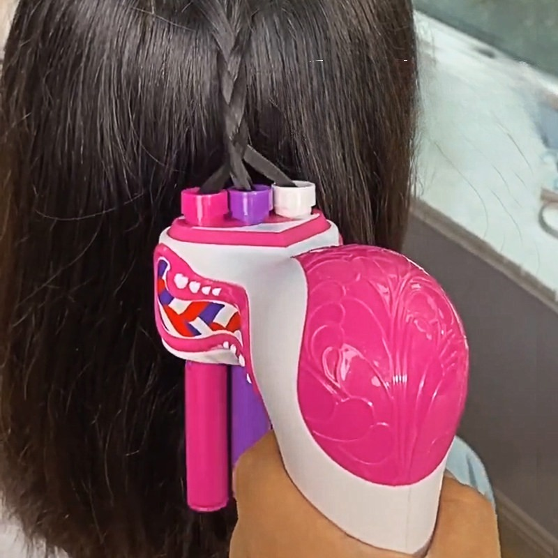 머리 따주는 기계 장난감 셀프 머리 도구 딸 스타일링 - 상품 이미지