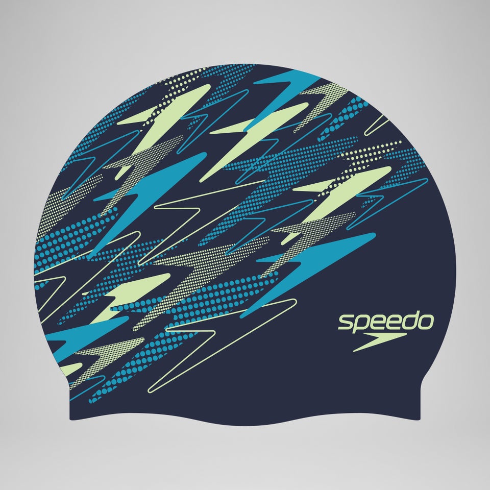 스피도 Adult Printed Silicone Cap - 상품 이미지