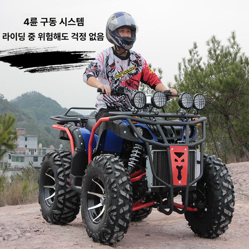성인용 사륜구동 오프로드 ATV 모든지형 산악용 자동 변속 200 샤프트 1입 1출 12인치 - 상세 이미지 2