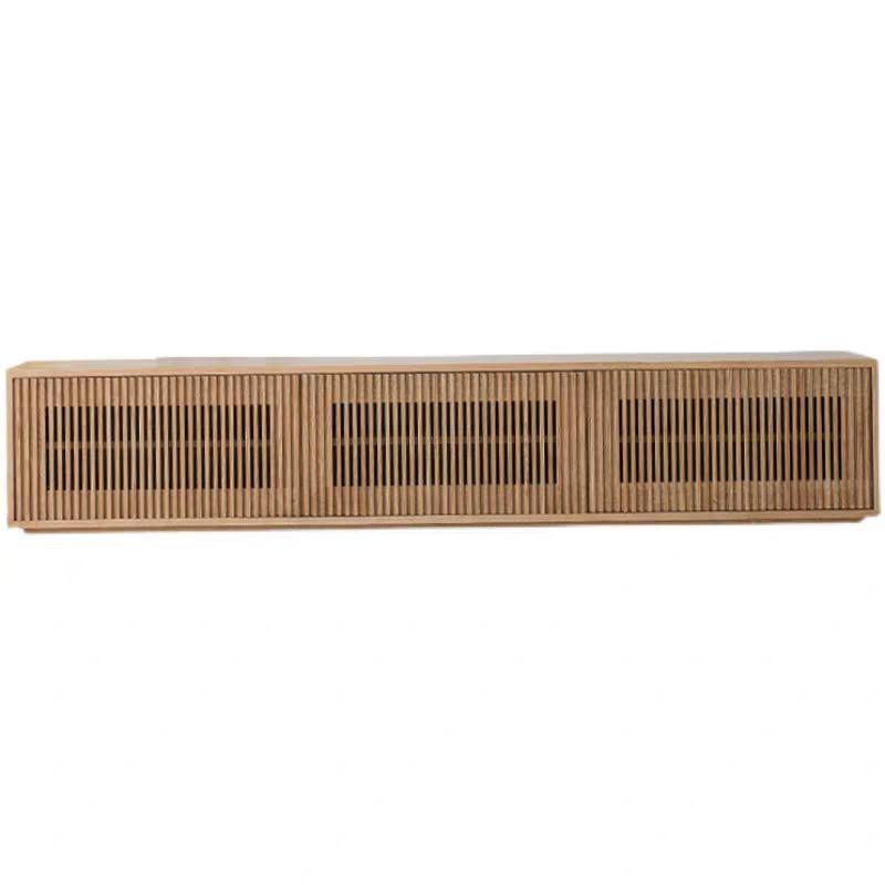 원목 거실장 장식 선반 거실 서랍장 수납장 높은 장식장 내추럴우드컬러 150x41x42cm - 상세 이미지 5