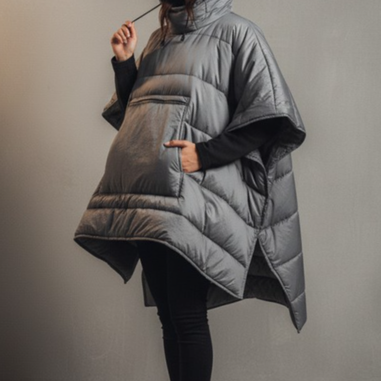 웜패딩 판초 겨울 담요 캠핑 이불 패딩 망토 블랭킷