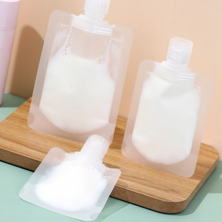 여행용 소분 파우치 화장품 휴대용 용기 공병 케이스 - 상품 이미지