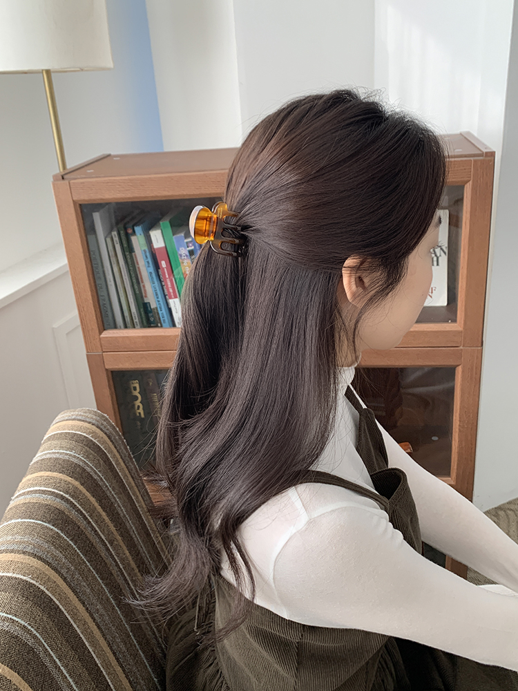 France Handmade, 팔레트 헤어클로 - 반묶음 올림머리 패턴 셀룰로오스집게핀 - 상세 이미지 2