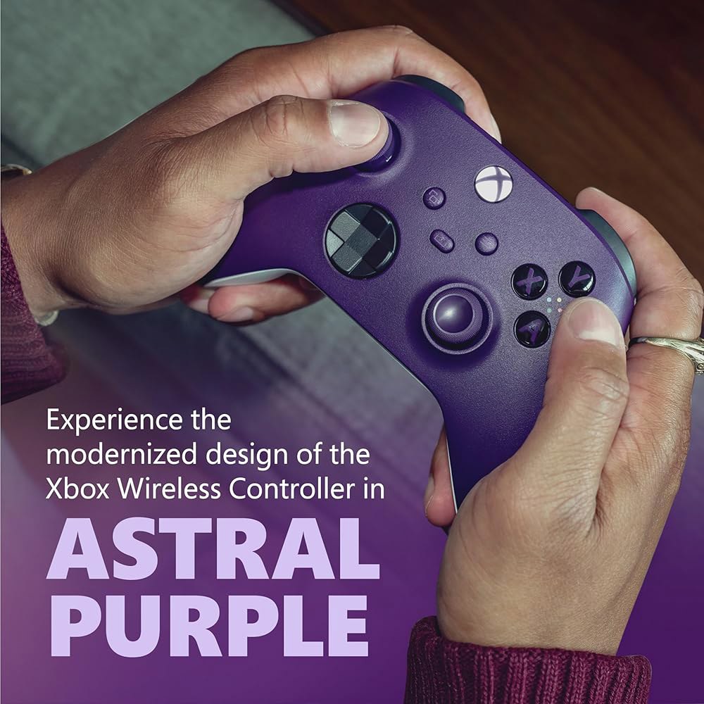 Xbox Core Wireless Gaming Controller Astral One, and Android, PC, Series XS, Purple iOS Windows - 상세 이미지 2