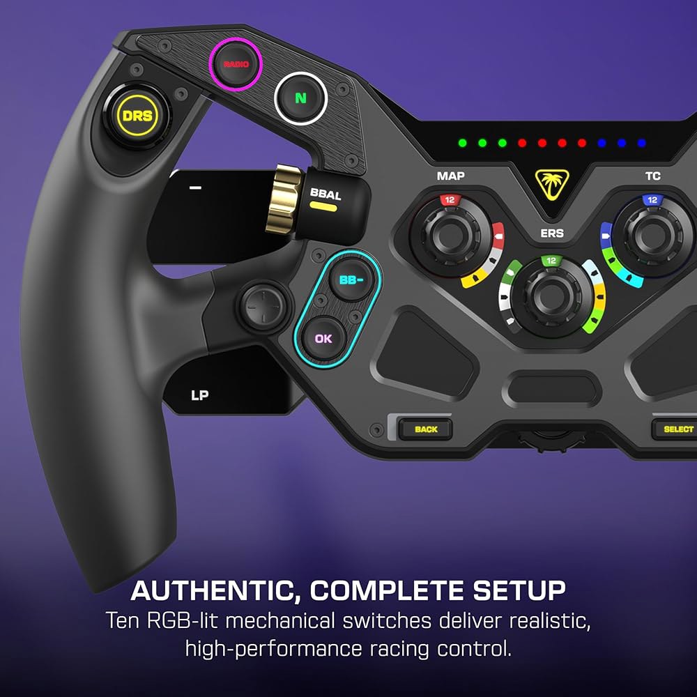 Turtle Beach VelocityOne F-RX Formula For KD3 Clutch Series XS, Race Windows Paddle & for Black Hall - 상세 이미지 2