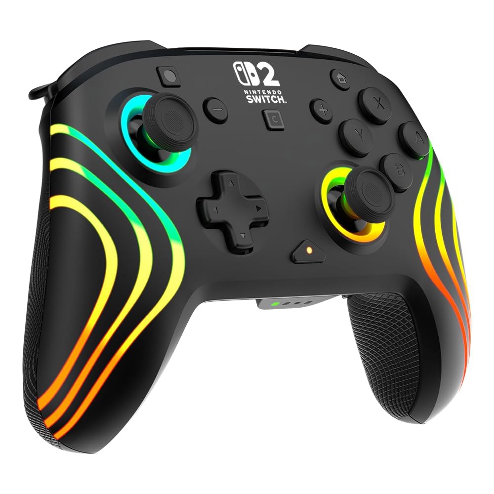 Turtle Beach Afterglow Wave Wireless Lite/OLED Licensed Black Gaming TMR Lighting Switch Thumbsticks - 상세 이미지 3