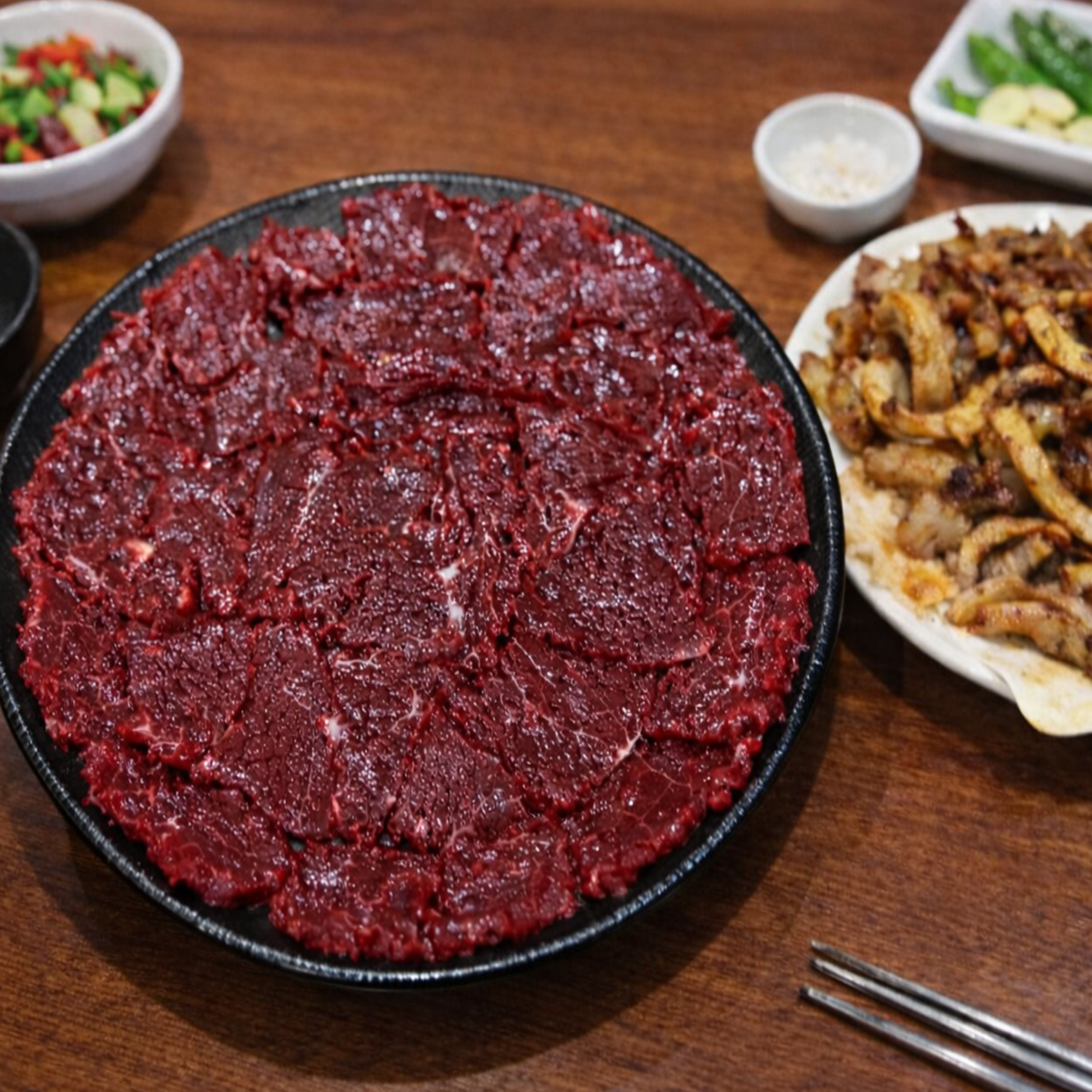 이음한우 대구 뭉티기 택배 당일도축 생고기 육사시미 냉장배송 소고기 150g 300g - 상세 이미지 5