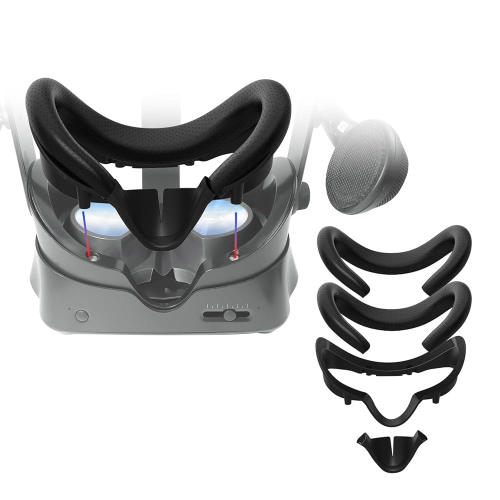 Facial Interface & Foam Pad and Replacement Face Index compatible Kit Soft Valve Bracket Cushions wi - 상품 이미지