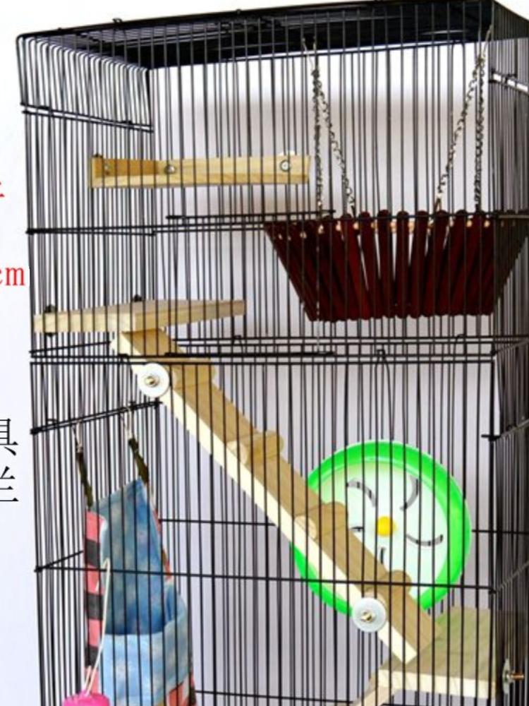 케이지 은신처 이동식 사육장 울타리 급수기 고슴도치 5단 패키지 8 - 상세 이미지 4