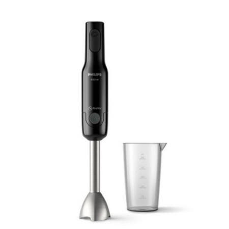 필립스 강력 650W 모터 딥블렌딩 기술 핸드블렌더_블랙