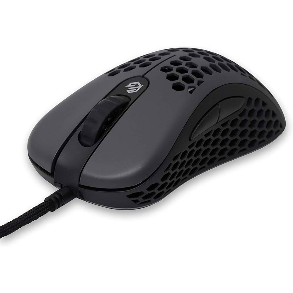 Gwolves Skoll SKL 2020 에디션 게이밍 최대 초경량 디자인 12000 마우스 RGB 65g (롱) DPI 벌집 유선 (블랙) White Long - 상세 이미지 2