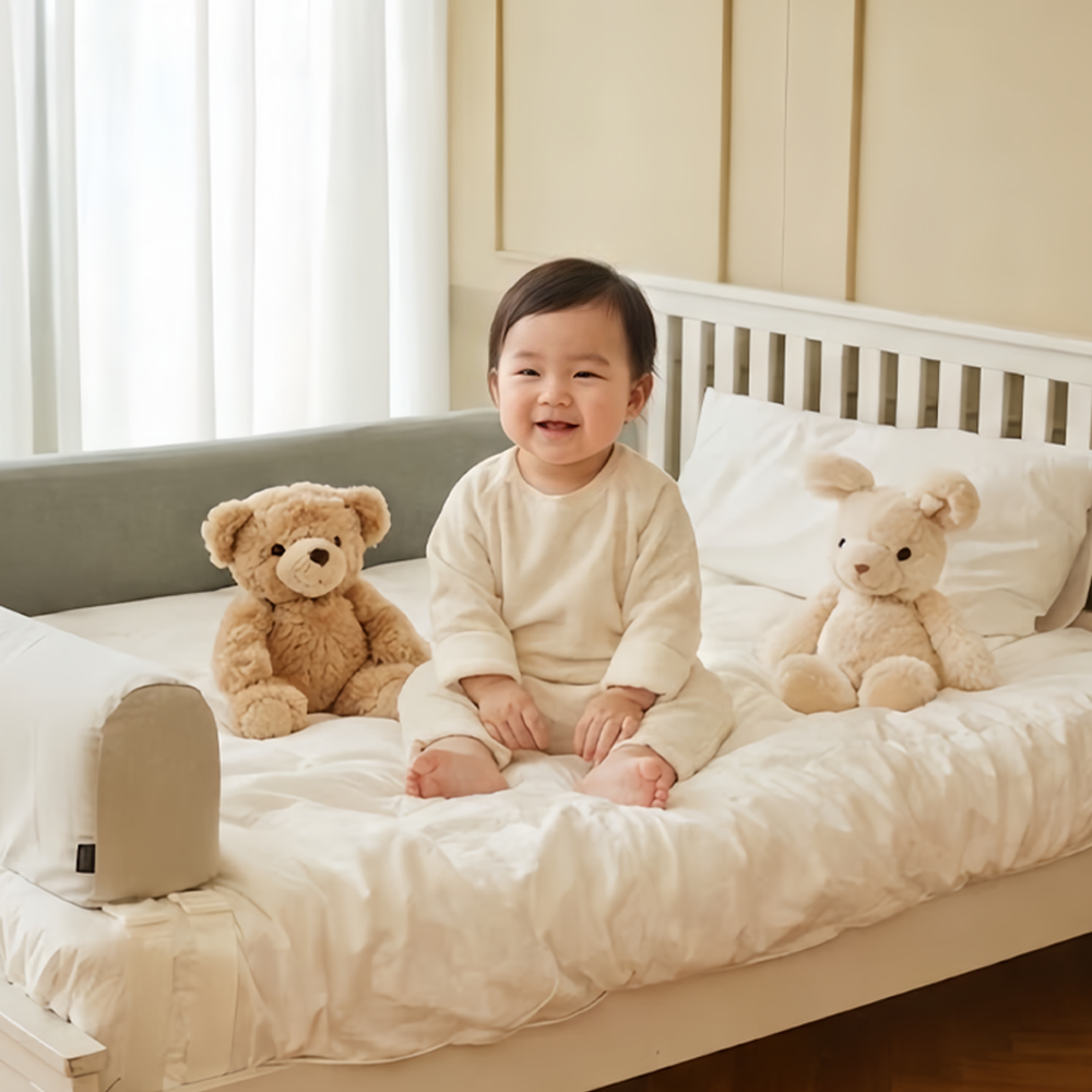 캥거루루 휴대용 아기침대 범퍼가드 에어튜브형 M