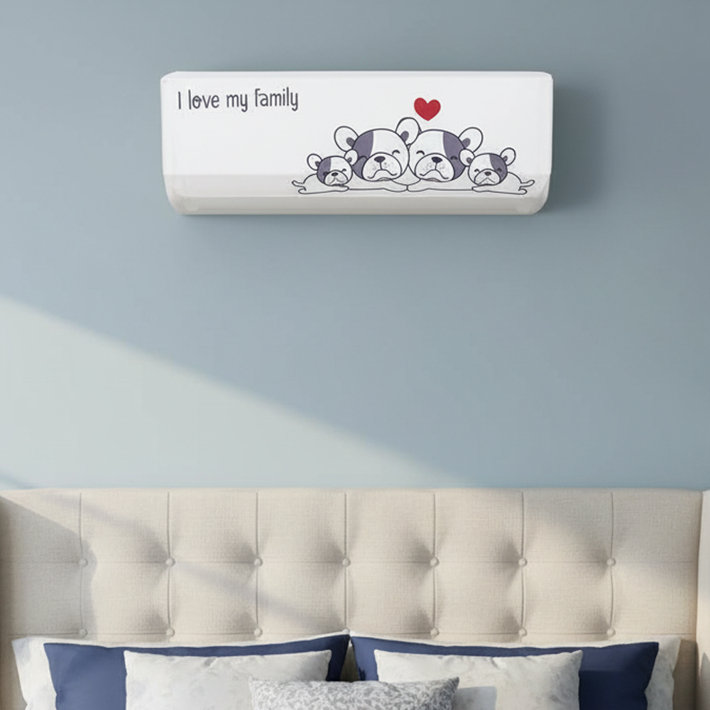 에커 에어컨커버 벽걸이에어컨커버 에어컨덮개 무풍에어컨커버 삼성에어