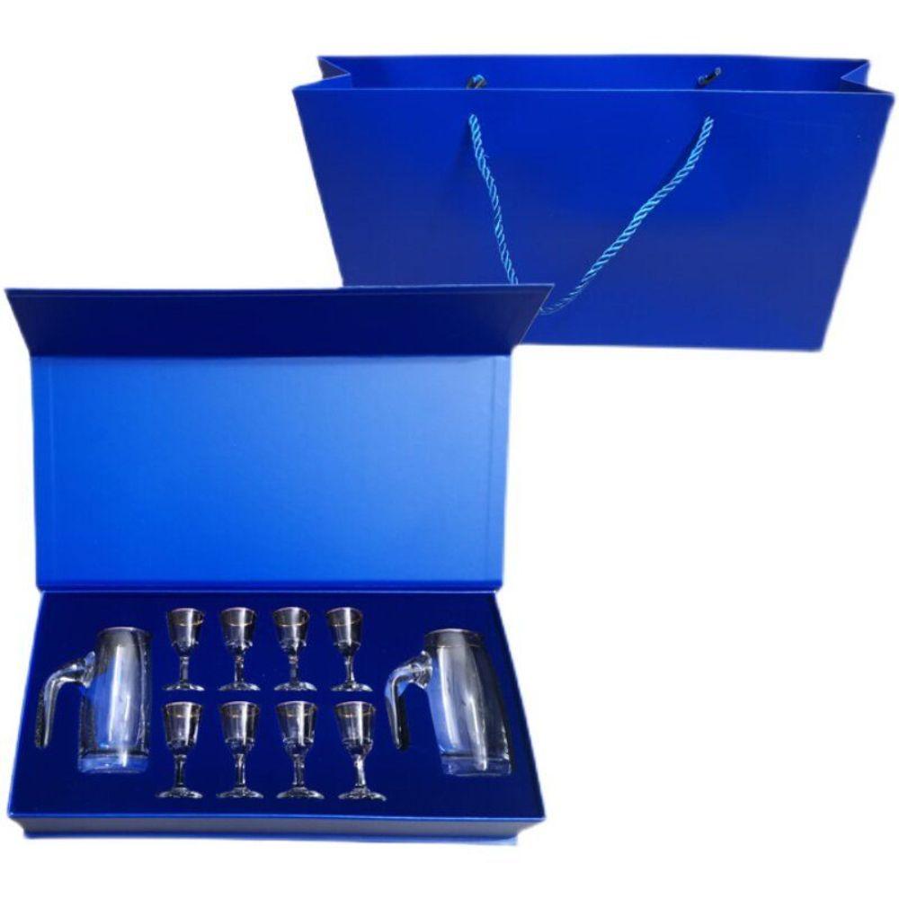 귀주모태 잔 백주 고량주잔 술잔 소주잔 상자 2병 80ml+8 마오타이컵 세트 - 상세 이미지 2