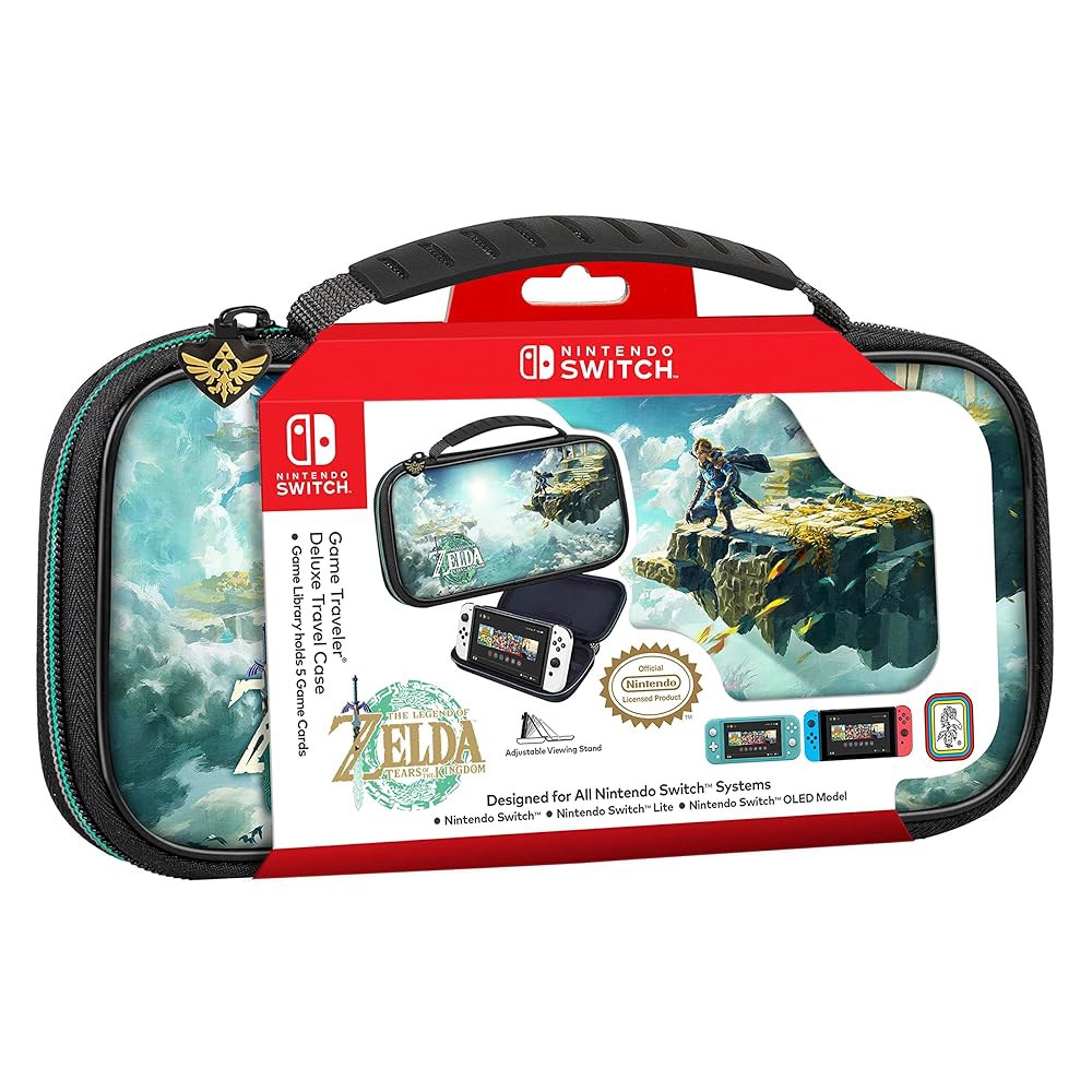 Switch Accessory Case - PowerA Traveler Case Zelda Tears Deluxe of Officially the Game by Kingdom Ni - 상품 이미지