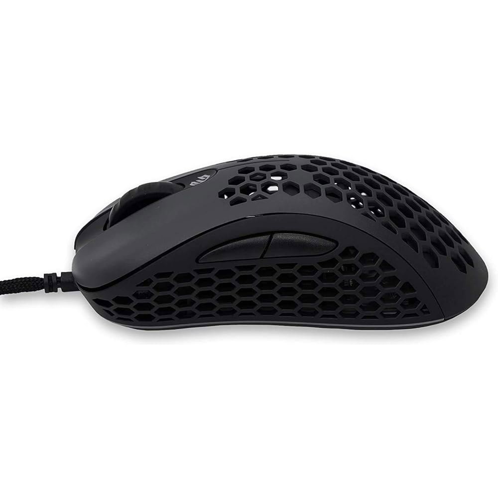 Gwolves Skoll SKL 2020 에디션 게이밍 최대 초경량 디자인 12000 마우스 RGB 65g (롱) DPI 벌집 유선 (블랙) White Long - 상세 이미지 3