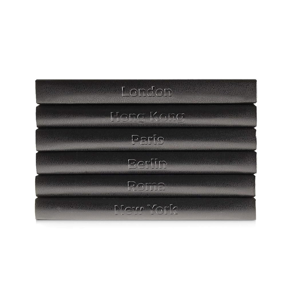 몰레카인 저니 시티 노트북, 베를린, 하드 커버, 포켓(3.5인치 x 5.5인치) 블랙, 220페이지 Hong Kong - 상세 이미지 3