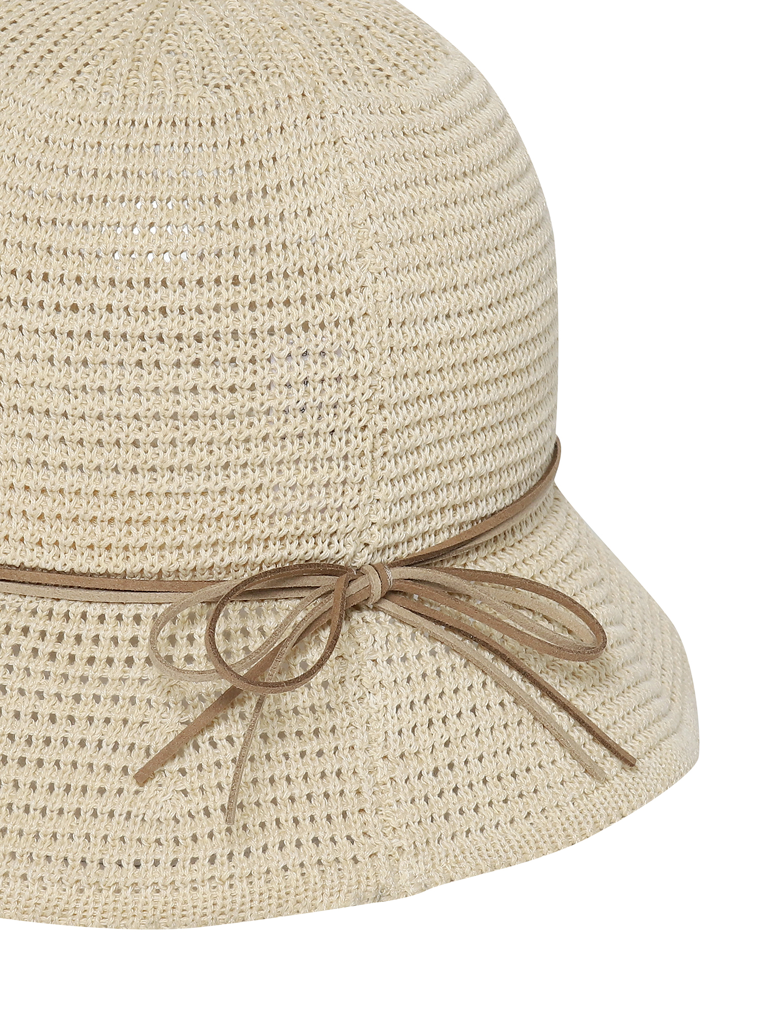 [본사직영] K2 여성 SIGNATURE CROCHET HAT W_Beige KWM25C66E2 이미지 7