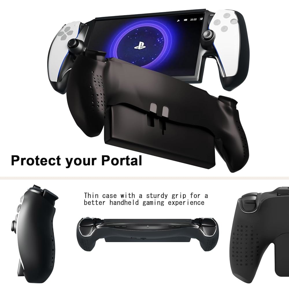 YTFGGY 3 in 1 PS Carrying with TPU Protective Cover, Accessories Glass, for Case Playstation, PS5 Sc - 상세 이미지 3
