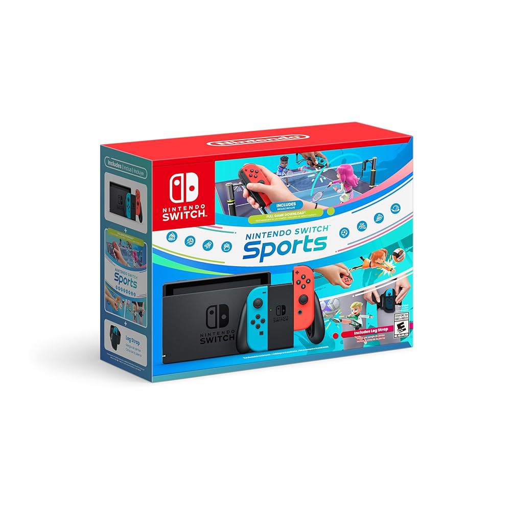 Nintendo Switch with Sports + Bundle Edition Strap Leg - 상품 이미지