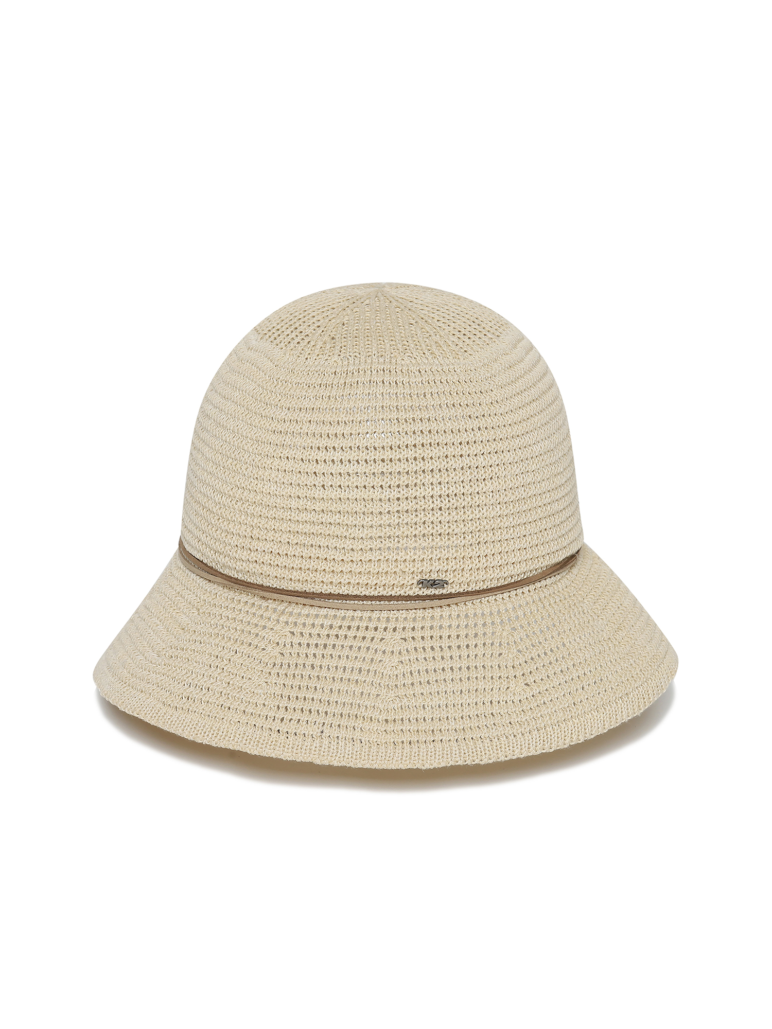 [본사직영] K2 여성 SIGNATURE CROCHET HAT W Beige KWM25C66E2
