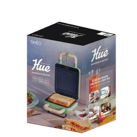 SIMEO 센드위치 토스트 메이커 컴팩트 세련된 디자인