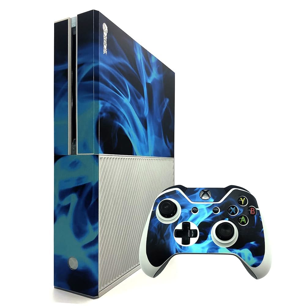 UUShop Protective Vinyl Skin Decal Decals Microsoft Sticker Two Cover wrap Flame(NOT S for Wireless - 상세 이미지 2